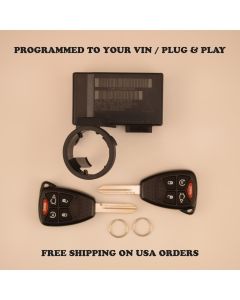 2008-2012 Jeep Liberty Wrangler Immobilizer 05026074AR Programmed Plug & Play
